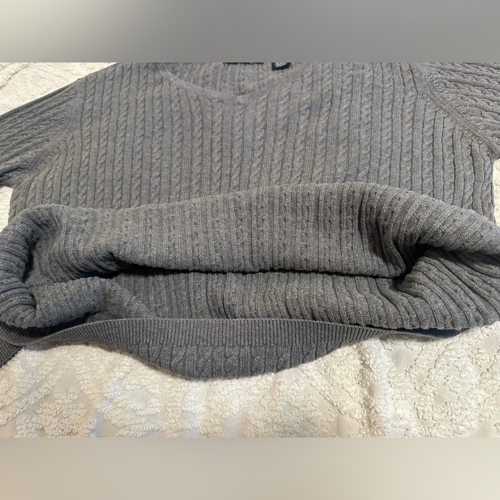 Gray Crystal Kobe Sweater